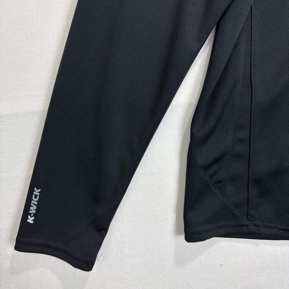Karbon 1/4 Zip Pullover Sweaters Mens L Black K-Wick Performance‎ Athletic - Picture 6 of 9